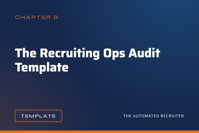 The Recruiting Ops Audit Template
