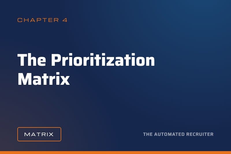 The Prioritization Matrix